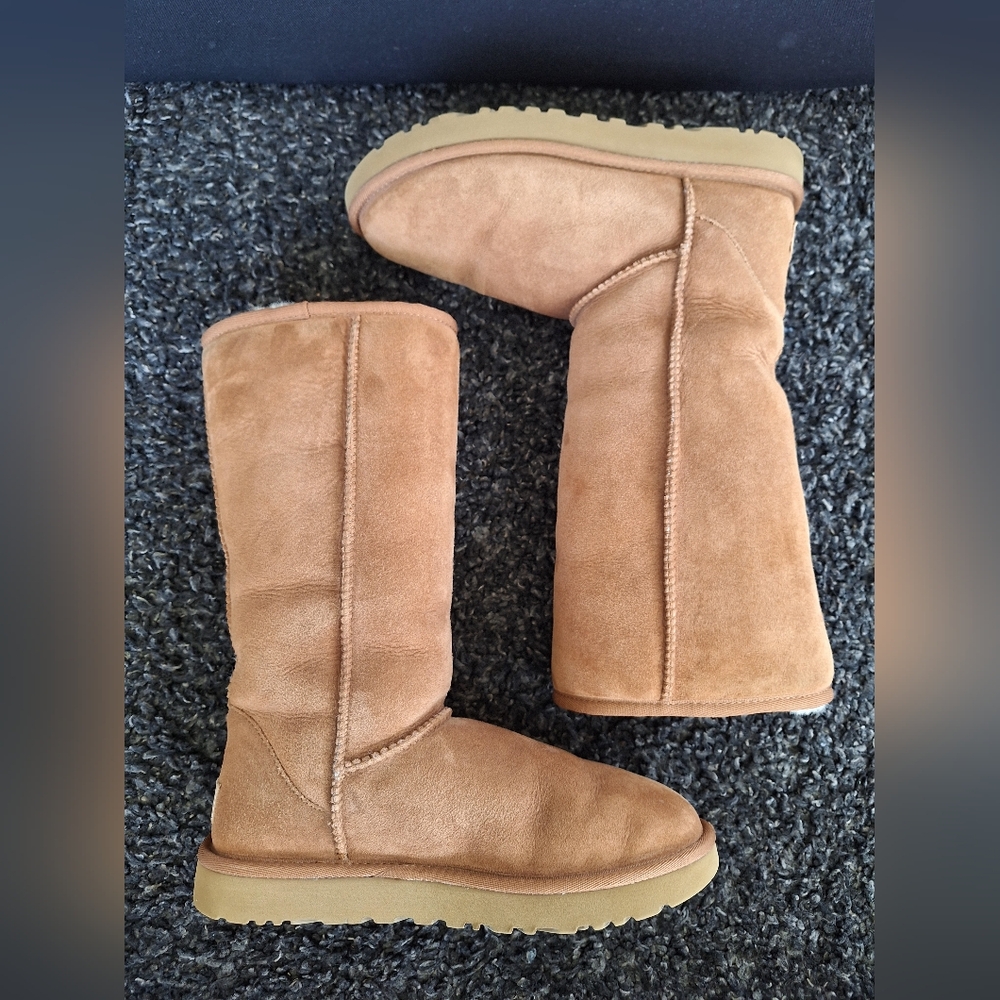 UGG Long Boots Woman Size 8 - Picture 6 of 13